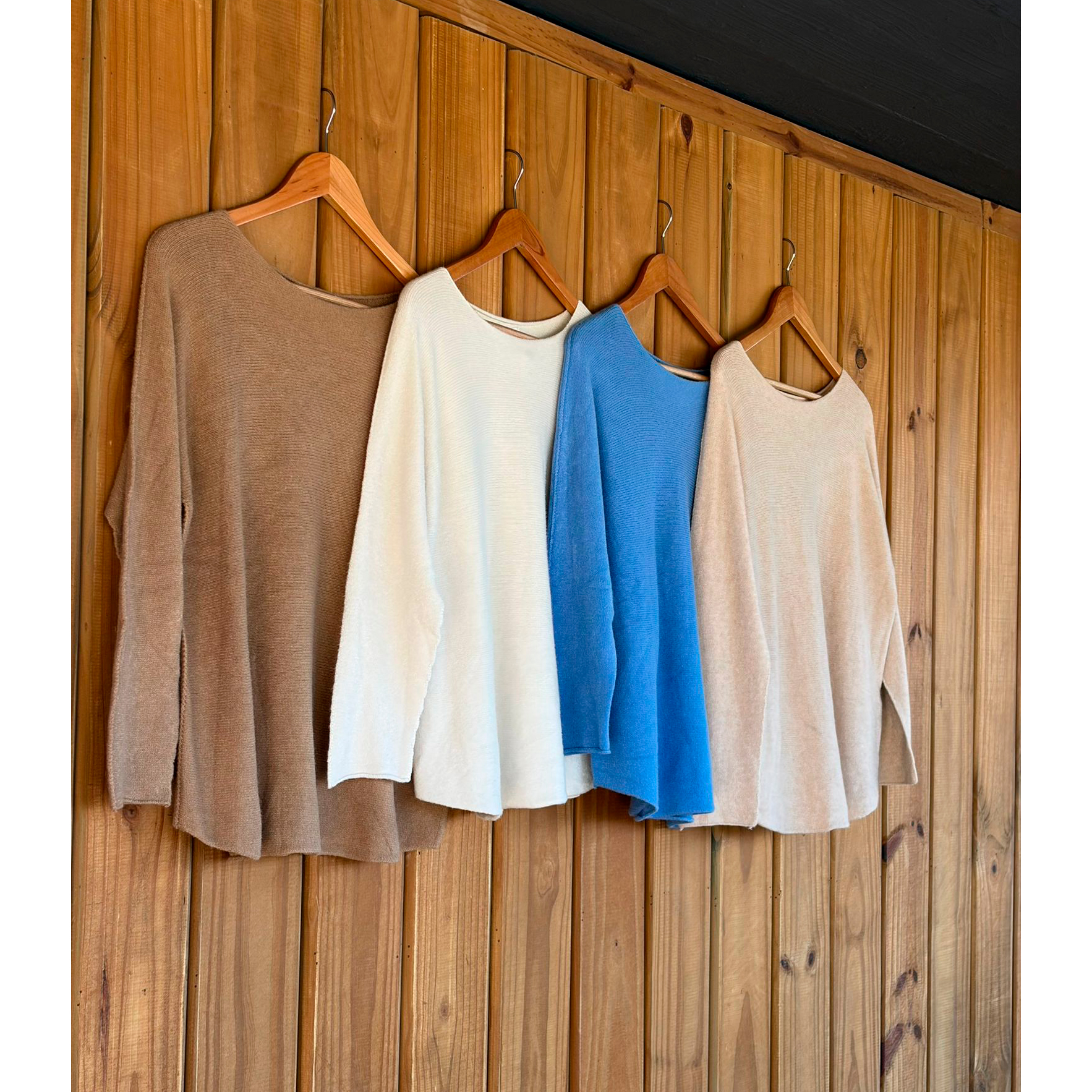 QUILLAPI Sweater filastic cuello a la base (KTZ)
