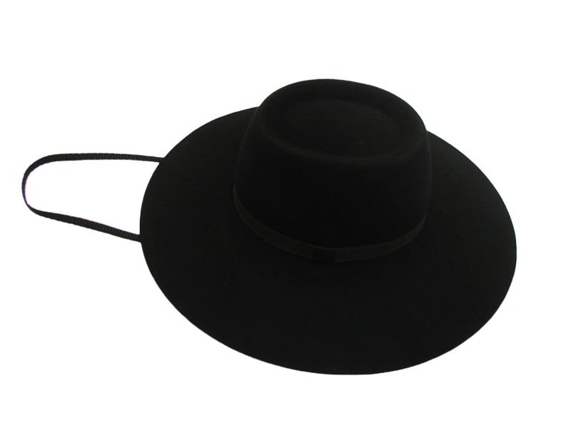 Sombrero LAGOMARSINO pampa pa�o Ala 10  negro