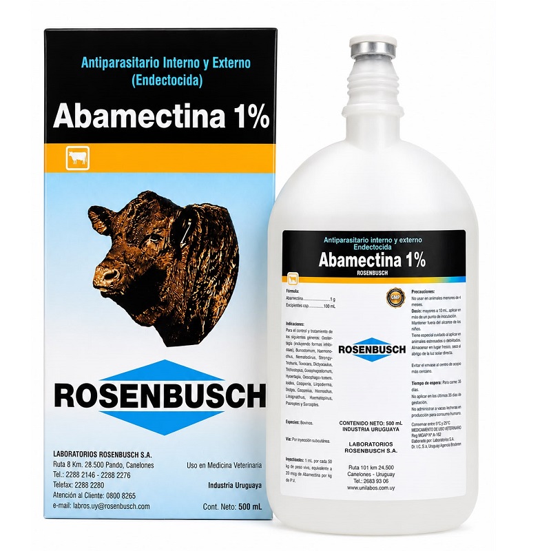 Abamectina Rosenbusch al 1% x 500 cc