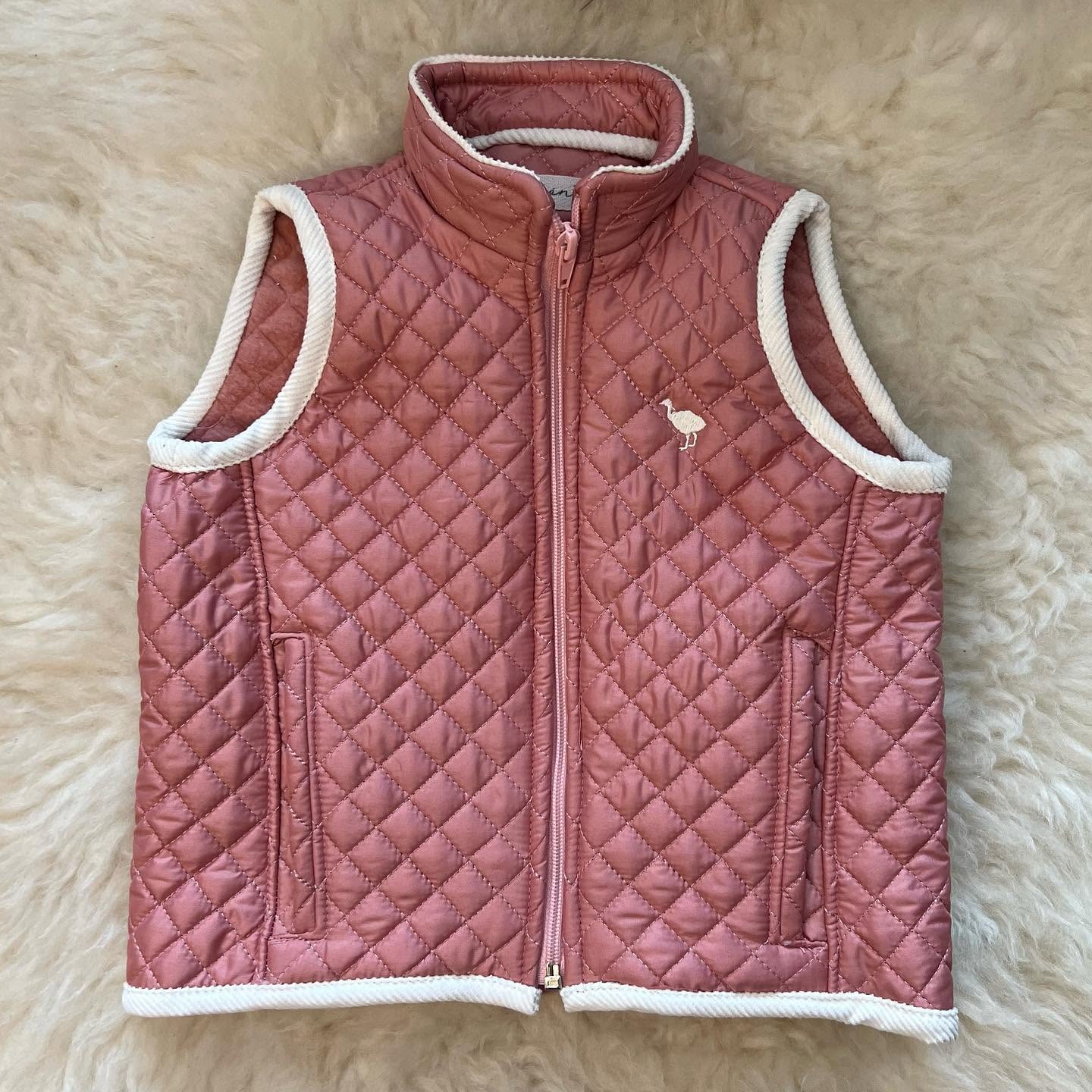 CHARABON Chaleco rosa 
