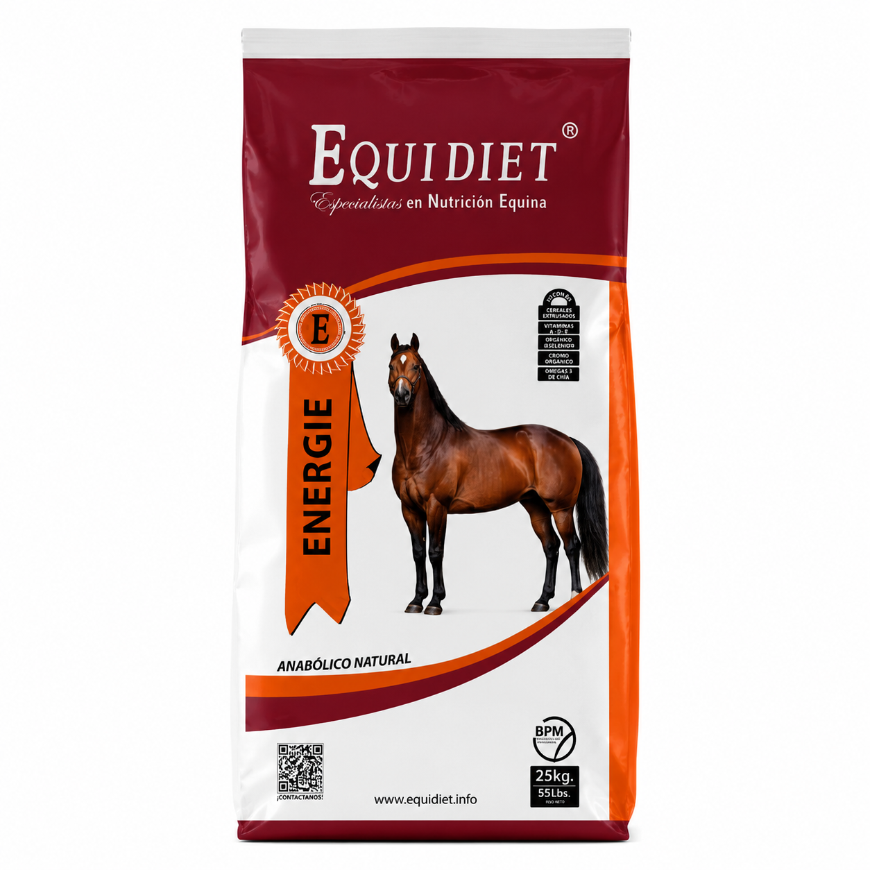 Racion EQUIDIET ENERGIE (en actividad) x 25 kgs.