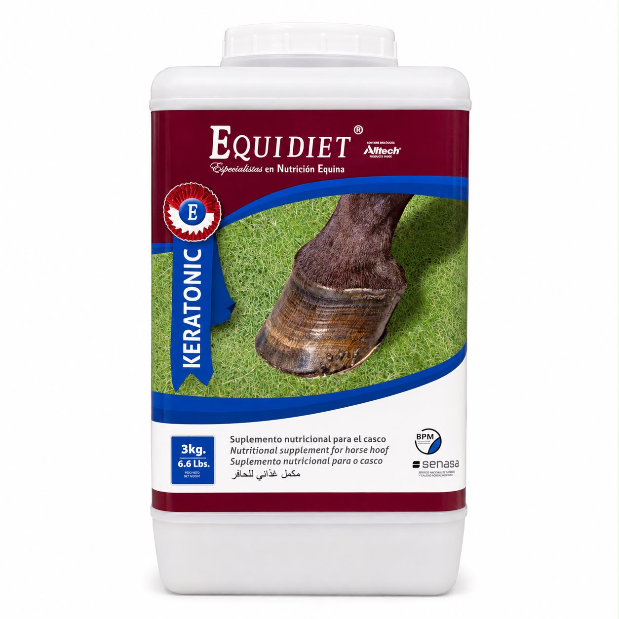 Suplemento nutricional EQUIDIET KERATONIC (casco) x 3kgs.