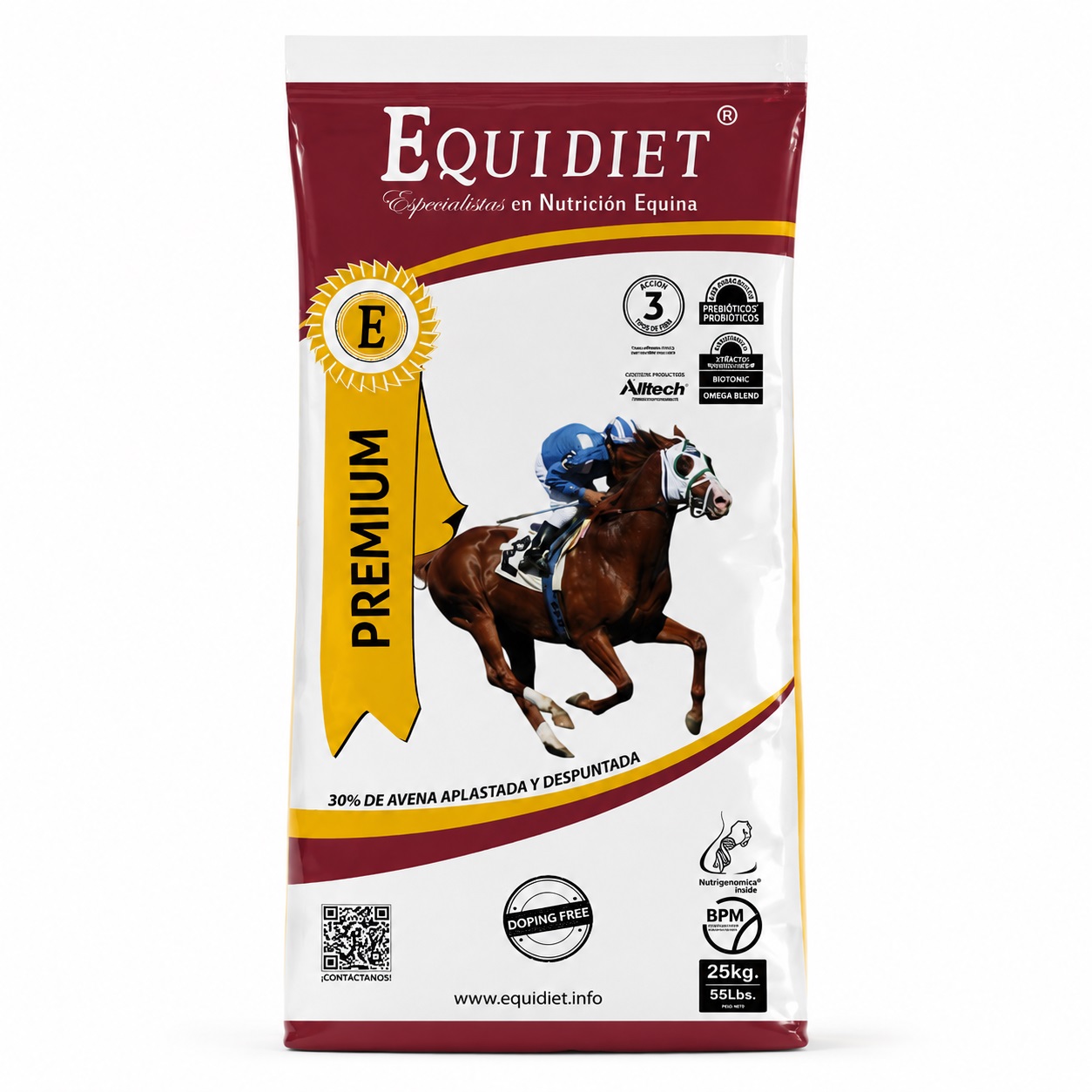 Racion EQUIDIET BASE (mantenimiento) x 25 kgs.