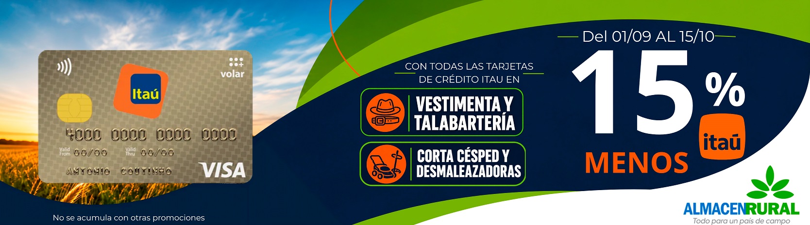 Itacu credito 15%