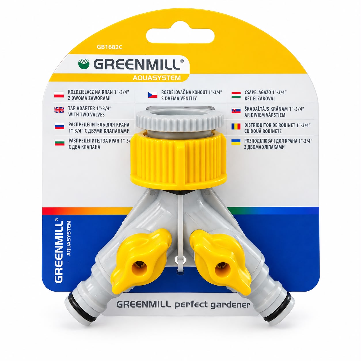 GREENMILL Conector de grifo doble 1