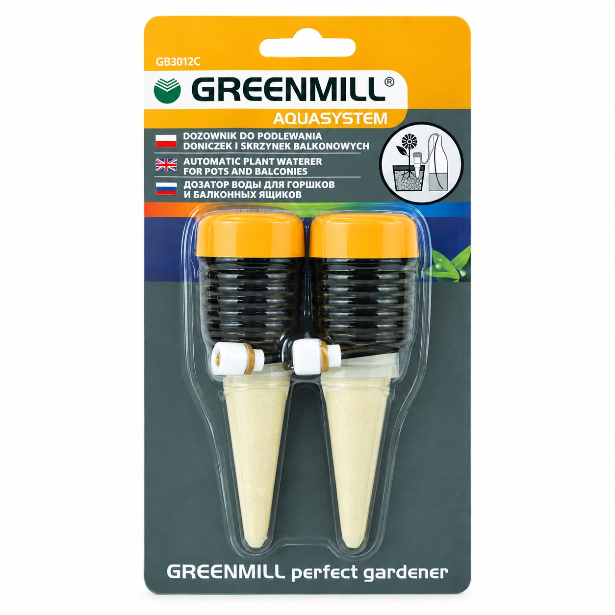 GREENMILL Dispensador p/regar macetas de balcon(378CF)