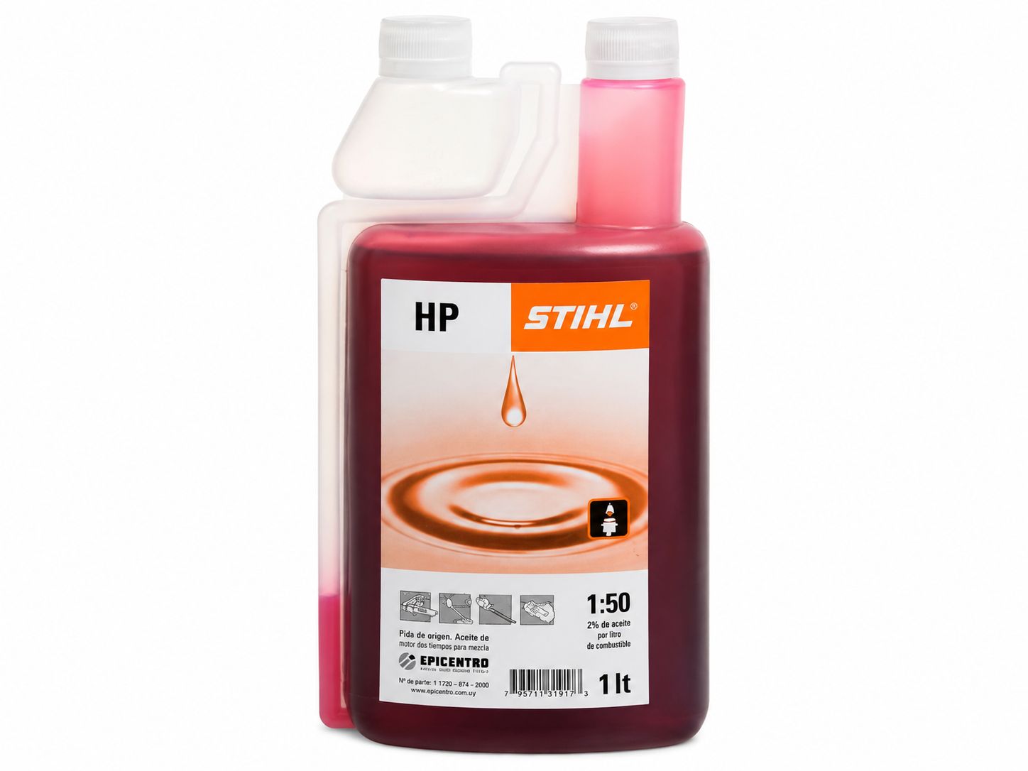 Aceite STIHL para motor 2 tiempos HP 1 litro
